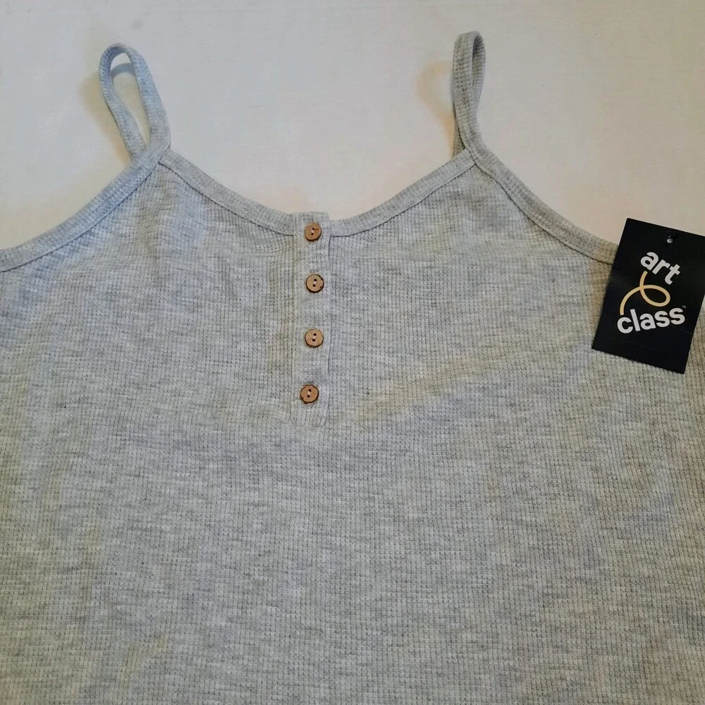 NEW Art Class Girls Waffe Knit Tank Top XL